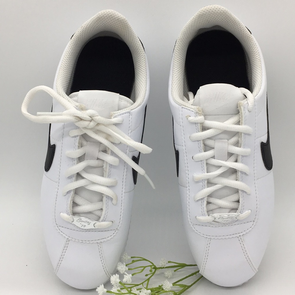 NIKE CORTEZ BASIC SL (GS) white/black - Picture 5 of 16